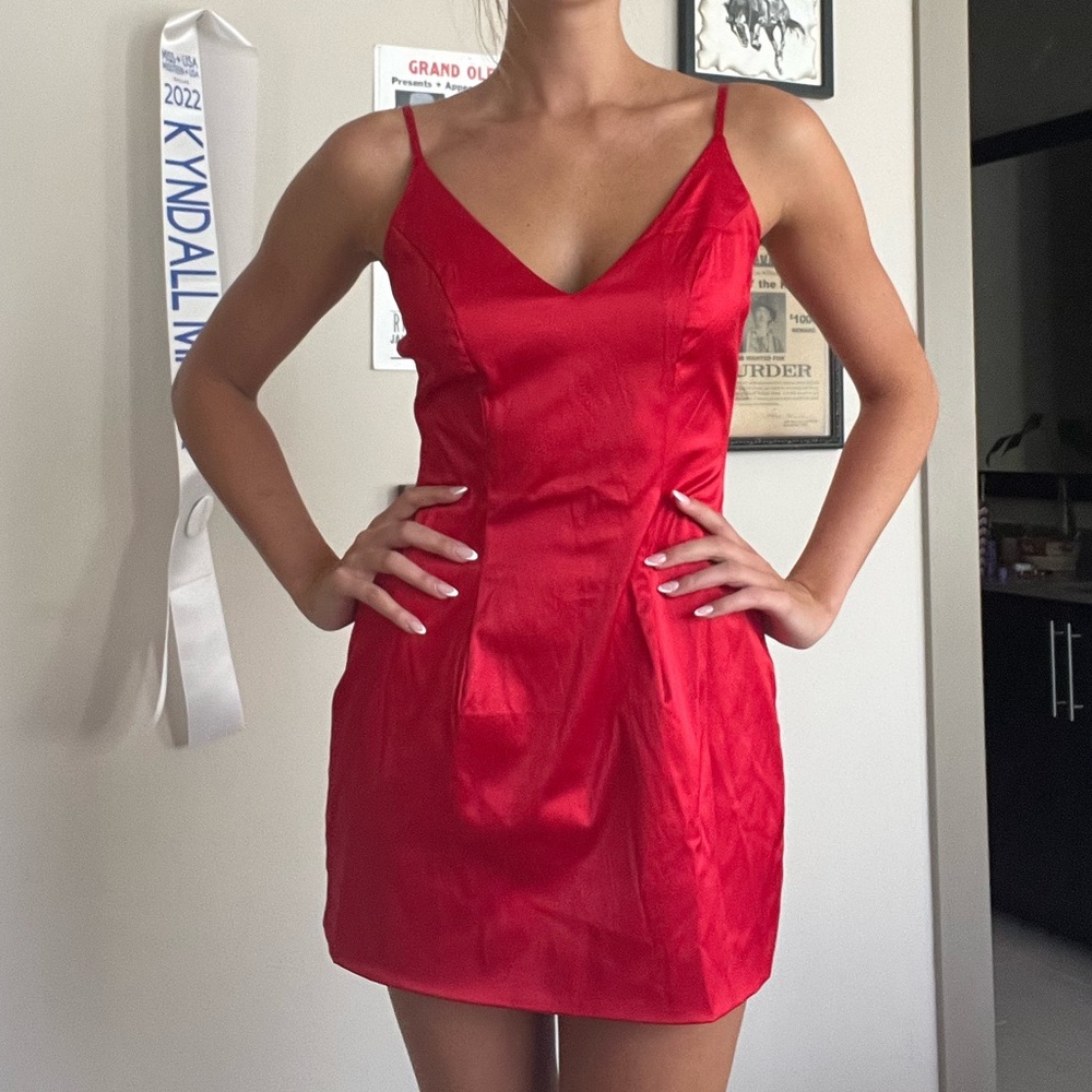 Zara Red Mini Dress